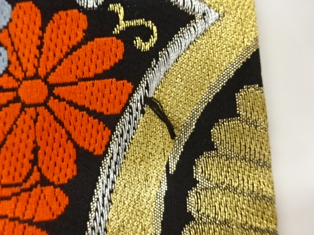 着物・帯 ] - 袋帯 桐に菊唐草模様織出し袋帯 | 宗 sou::お茶道具